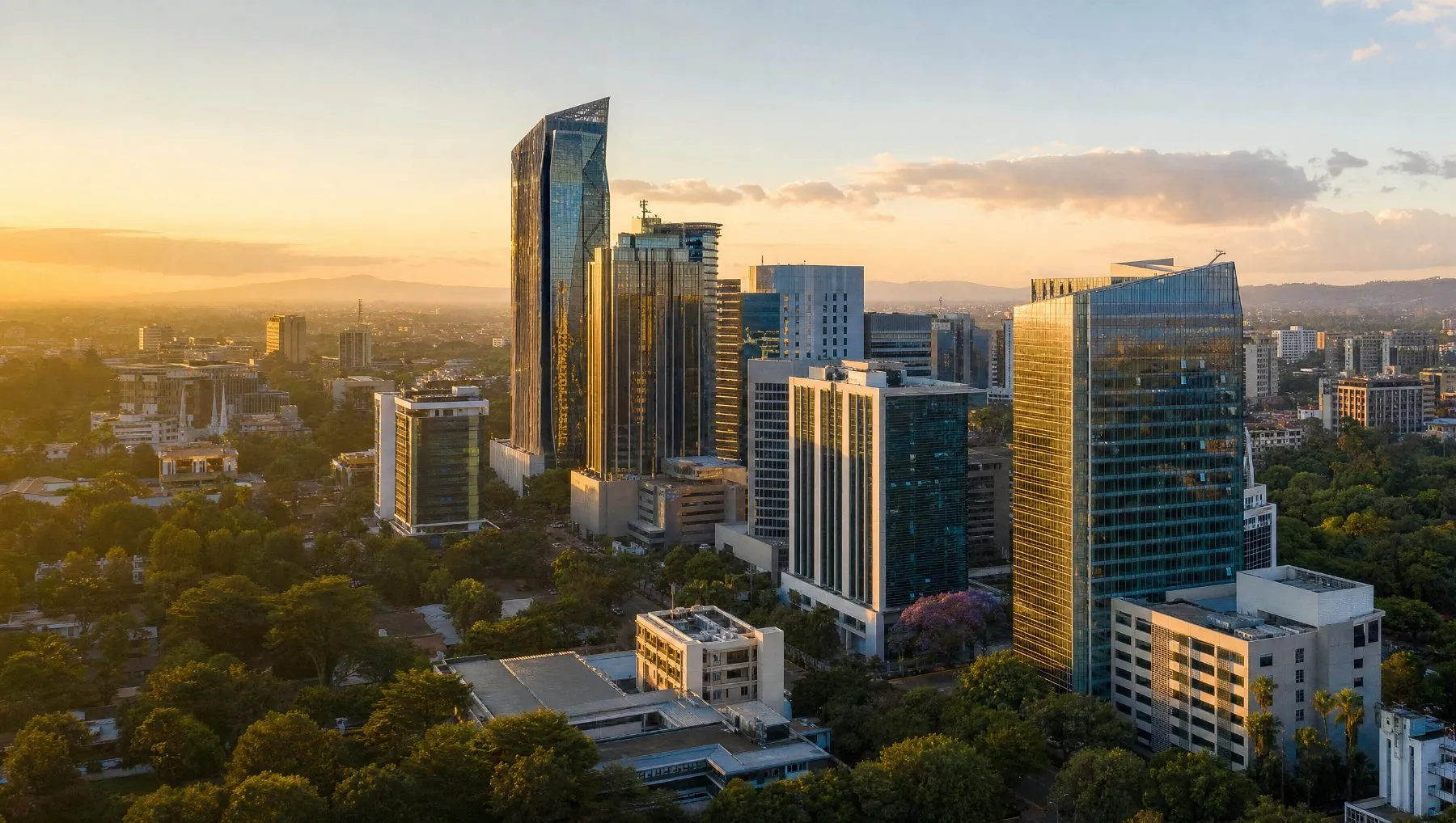 Nairobi Westlands business district